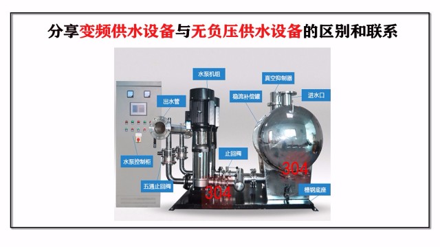 分享變頻供水設(shè)備與無(wú)負(fù)壓供水設(shè)備的區(qū)別和聯(lián)系